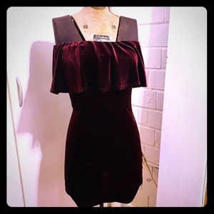Velour Deep Reddish Purple Mini